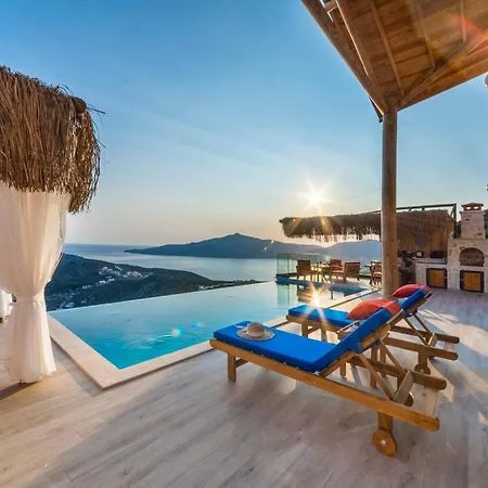 Rustic Perfect For Couples In Kalkan Vila *
