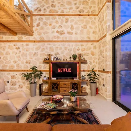 Villa Rustic Perfect For Couples In Kalkan *