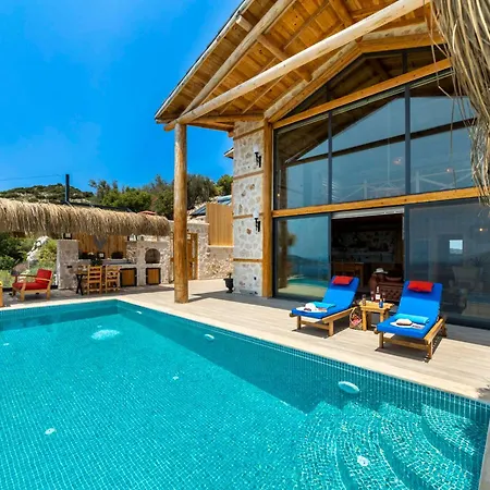 Villa Rustic Perfect For Couples In Kalkan *