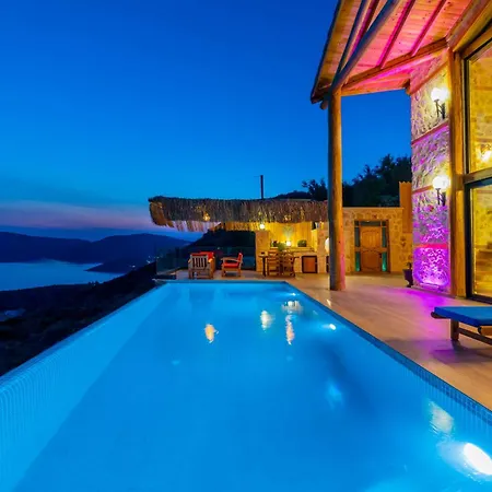 Rustic Perfect For Couples In Kalkan 빌라 카스