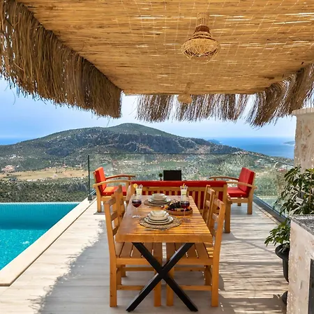 Rustic Perfect For Couples In Kalkan 빌라 카스