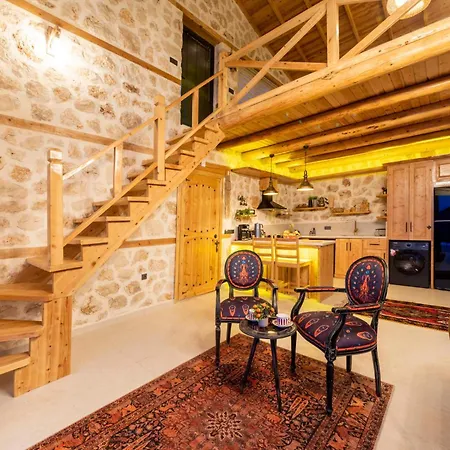 Rustic Perfect For Couples In Kalkan 빌라 카스