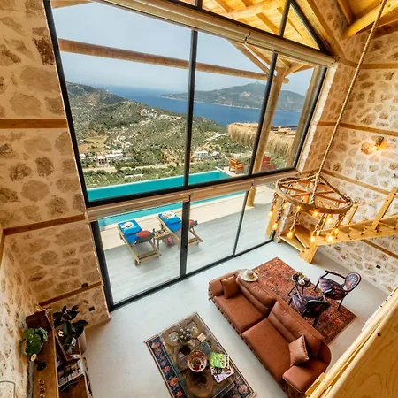 Villa Rustic Perfect For Couples In Kalkan Kaş
