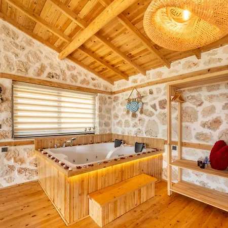 别墅 Rustic Perfect For Couples In Kalkan