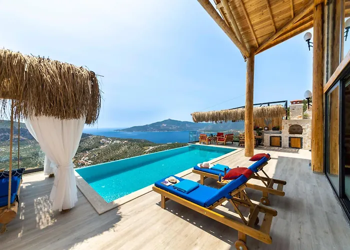 Rustic Perfect For Couples In Kalkan Villa