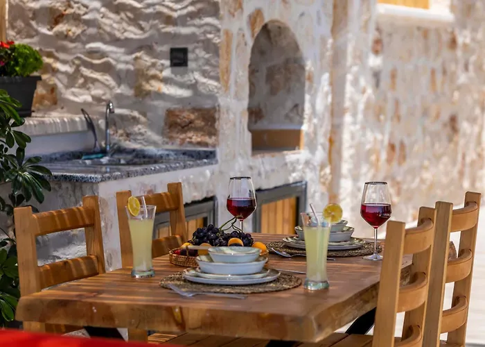 Rustic Perfect For Couples In Kalkan Villa Kaş