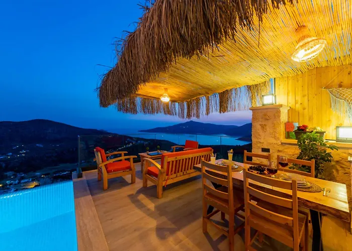 Villa Rustic Perfect For Couples In Kalkan Kaş