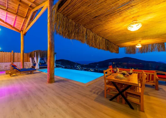 Rustic Perfect For Couples In Kalkan Villa
