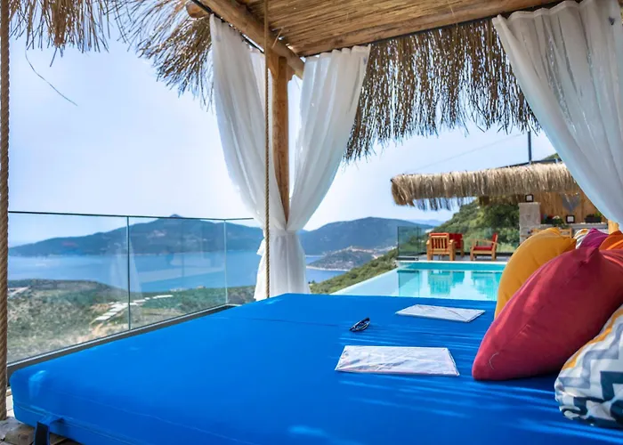 Villa Rustic Perfect For Couples In Kalkan