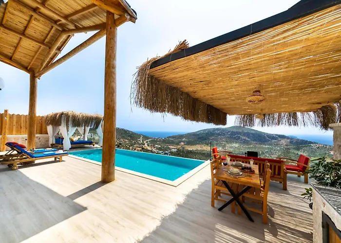 Rustic Perfect For Couples In Kalkan Villa