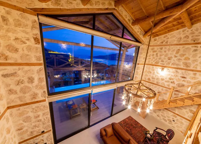 Villa Rustic Perfect For Couples In Kalkan *