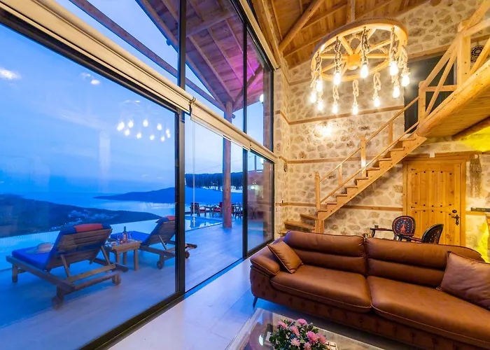 Villa Rustic Perfect For Couples In Kalkan Kaş